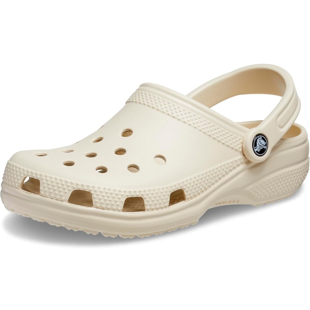 NWT Crocs Unisex Adult Classic Clogs - Bone